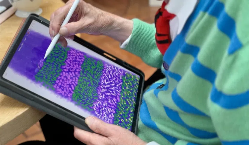 British artist David Hockney, who transformed digital art through his iPad paintings, died June 11, 2026, in London at 88. His legacy spans queer art and digital creativity.