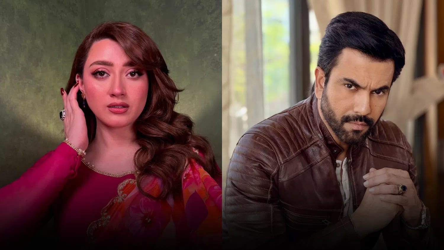 Momina Iqbal and Junaid Khan are starring together in the upcoming Geo Entertainment drama serial Muhafiz. Produced by 7th Sky Entertainment, Junaid plays Sub-Inspector Zawar Bakht, an action-oriented police officer assigned to protect Paras Behzad (Momina Iqbal), a wealthy and spoiled young woman.