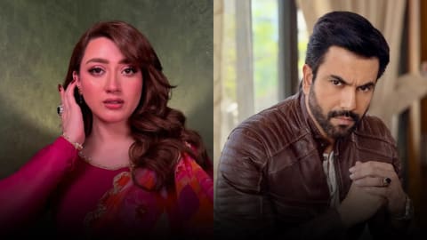 Momina Iqbal and Junaid Khan are starring together in the upcoming Geo Entertainment drama serial Muhafiz. Produced by 7th Sky Entertainment, Junaid plays Sub-Inspector Zawar Bakht, an action-oriented police officer assigned to protect Paras Behzad (Momina Iqbal), a wealthy and spoiled young woman.