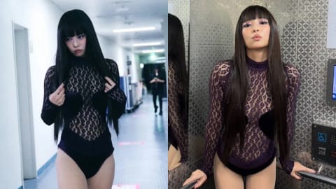 Just two days after surprising fans by joining The Weeknd onstage in Goyang, South Korea, for 'One Of The Girls' on October 8, Jennie posted close-ups of her sharp makeup, full bangs, and confident winks. Full-body shots captured her in the vintage Alaïa-inspired outfit with fishnets, posing in an elevator, hallway, and outdoors at night—complete with a cheeky middle finger under a purple cat-ear filter. Fans celebrated her unbothered vibe, calling her a 'hottieeee' and cheering her on against haters with cries of 'WOMAN' and playful meows.