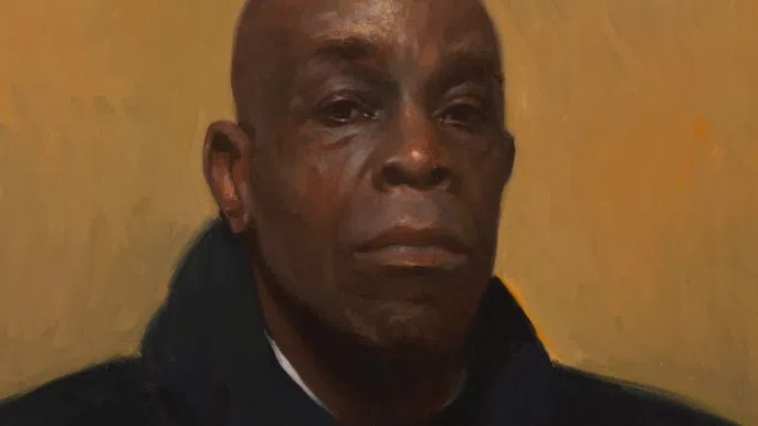 Jean-Denis (2025) is an award-winning oil-on-linen portrait by American painter Marc Dalessio, which won the prestigious £35,000 First Prize at the National Portrait Gallery's 2026 Herbert Smith Freehills Kramer Portrait Award.The BackstoryThe painting depicts Dalessio’s neighbor, Jean-Denis, in southwest France. After focusing exclusively on plein-air landscape painting for over a decade, Dalessio recently returned to portraiture. While testing the lighting in his newly renovated studio, his neighbor unexpectedly arrived on his doorstep and requested a portrait. The final piece was completed over six sittings. Because Jean-Denis found posing boring, Dalessio had to play podcasts to keep his subject entertained and awake.Technical ExecutionDimensions: 650mm x 500mm.Method: Dalessio utilized the academic sight-size method, standing at a distance to observe the canvas and the sitter side-by-side to guarantee perfect spatial proportions.Color Palette: In line with traditional atelier training, the painting relies on a limited historic four-color palette consisting of white, ochre, red, and black oils.Composition: Jean-Denis is captured unsmiling against a warm, mustard-yellow background. He wears an elegant black coat and scarf, with a tiny, intentional sliver of his white shirt showing underneath.Critical AcclaimThe judging panel at the National Portrait Gallery highly praised the work's economical and restrained use of paint, stating that the minimalist execution provides an immense emotional immediacy. The judges specifically highlighted the small peak of the white shirt, noting that it perfectly balances and activates the entire composition, giving the subject a regal yet understated presence.