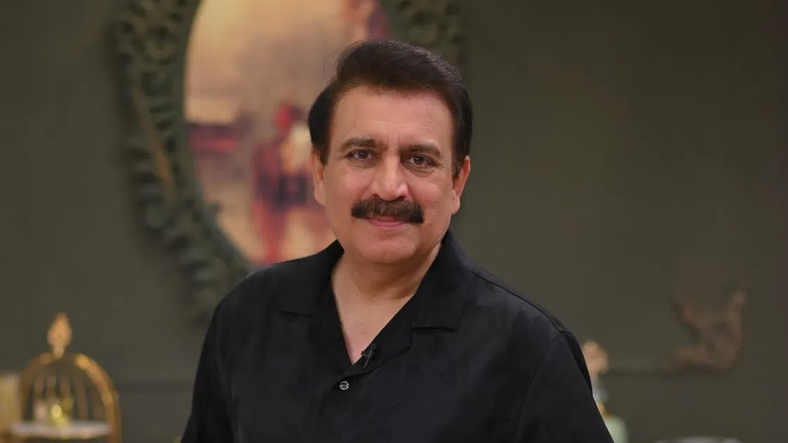 Tauseeq Haider is a veteran Pakistani radio and television anchor, show host, media executive, and actor who holds the historic distinction of being the first voice ever broadcast on FM Radio in Pakistan. Born on 19 February 1970, he launched his broadcasting career at the age of 17 as an English newscaster for Radio Pakistan and has since anchored major television programs, including his role hosting the morning show Rising Pakistan on PTV Home. Beyond his presentation career, he is a prominent media entrepreneur who founded the production house Black Box Sounds in 2005 and has directed documentary projects like The Story of a Banyan Tree. After a decade-long hiatus from television acting, he made a major, critically acclaimed comeback by portraying a beloved father figure in the blockbuster drama serial Kabhi Main Kabhi Tum alongside Fahad Mustafa and Hania Aamir. Known for his candid public commentary, he frequently speaks out on social issues, champions domestic cultural productions over imported foreign media, and recently used his platforms to humorously debunk viral, AI-generated wedding rumours regarding him and fellow host Farah Sadia.
