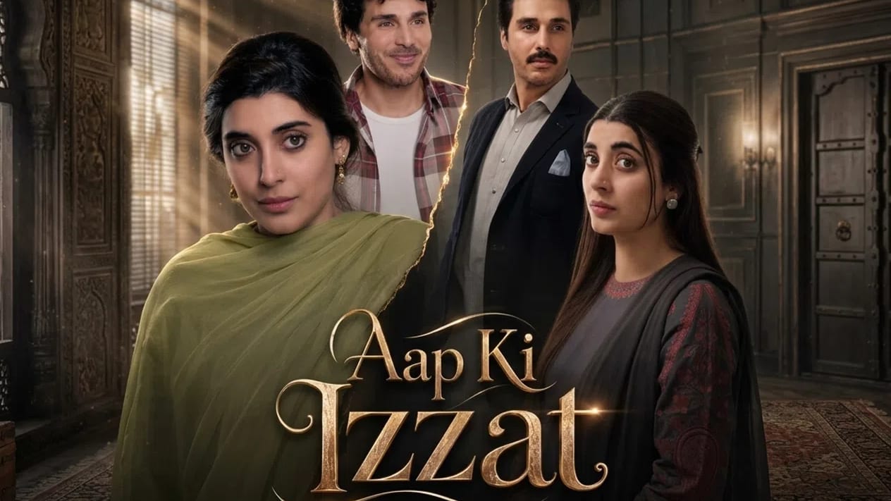 Aap Ki Izzat is a newly released Pakistani drama serial that premiered on July 17, 2026, on HUM TV, broadcasting every Friday and Saturday at 8:00 PM. Written by the highly acclaimed Umera Ahmed and directed by Saife Hassan, the narrative centers on Tabish (Ahsan Khan) and Beena (Urwa Hocane), a couple whose marriage deteriorates as Tabish transitions from a struggling, loving husband into a wealthy, emotionally abusive partner heavily influenced by his toxic family. The plot beautifully contrasts bittersweet flashbacks of their early, humble days with a painful present reality where Tabish publicly humiliates and neglects Beena, prompting intense social media discourse regarding marital loyalty, maternal interference, and the essential role of respect over financial wealth. Produced by Momina Duraid and Nina Kashif, the show features a powerful supporting cast including Sania Saeed and Saif Ali Khan, and is elevated by a soulful OST titled "Jab Tu Yaad Aaye" performed by Ali Zafar. Audiences can follow this intense emotional journey directly on HUM TV's official digital platforms, where the initial episodes have already generated significant praise for their raw performances and realistic execution.