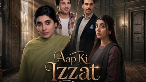 Aap Ki Izzat is a newly released Pakistani drama serial that premiered on July 17, 2026, on HUM TV, broadcasting every Friday and Saturday at 8:00 PM. Written by the highly acclaimed Umera Ahmed and directed by Saife Hassan, the narrative centers on Tabish (Ahsan Khan) and Beena (Urwa Hocane), a couple whose marriage deteriorates as Tabish transitions from a struggling, loving husband into a wealthy, emotionally abusive partner heavily influenced by his toxic family. The plot beautifully contrasts bittersweet flashbacks of their early, humble days with a painful present reality where Tabish publicly humiliates and neglects Beena, prompting intense social media discourse regarding marital loyalty, maternal interference, and the essential role of respect over financial wealth. Produced by Momina Duraid and Nina Kashif, the show features a powerful supporting cast including Sania Saeed and Saif Ali Khan, and is elevated by a soulful OST titled "Jab Tu Yaad Aaye" performed by Ali Zafar. Audiences can follow this intense emotional journey directly on HUM TV's official digital platforms, where the initial episodes have already generated significant praise for their raw performances and realistic execution.