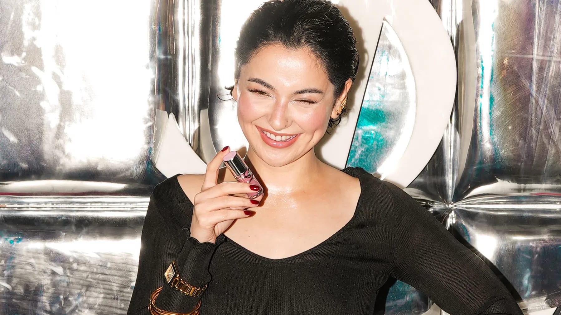 Hania Aamir turned heads with an effortlessly glamorous appearance at the YSL launch, embodying the perfect balance of contemporary elegance and youthful confidence. Dressed in a meticulously styled ensemble that reflected the luxury house's signature aesthetic, she embraced clean tailoring, sophisticated silhouettes, and understated glamour, allowing every element of her look to work in harmony. Her glowing complexion, softly defined makeup, and sleek hairstyle complemented the refined fashion statement without overpowering it, proving that true style often lies in thoughtful simplicity rather than excess. Throughout the event, Hania carried herself with poise, engaging warmly with photographers and guests while radiating the approachable charm that has made her one of Pakistan's most admired celebrities. Her presence at the launch highlighted not only her growing influence in the fashion and beauty industry but also the increasing visibility of South Asian talent at internationally recognized luxury brand events. Fans across social media praised her polished appearance, noting how effortlessly she blended modern sophistication with her naturally vibrant personality. Every carefully chosen accessory, from her jewelry to her footwear, enhanced the overall look while staying true to the minimalist elegance associated with YSL. The event served as another milestone in Hania's evolving fashion journey, reinforcing her reputation as a trendsetter whose style resonates with audiences beyond television and film. Her appearance demonstrated how confidence, graceful styling, and authentic charisma can create a memorable fashion moment, making the YSL launch one of her most talked-about public appearances and further cementing her status as a prominent style icon in the region. 