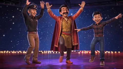 "Ainak Wala Jin" is Pakistan's first fully AI-generated commercial feature film, which officially hit theaters nationwide on July 24, 2026.

"Ainak Wala Jin" is an 85-minute Urdu-language fantasy film that officially hit Pakistani theaters nationwide on July 24, 2026, earning distinction as Asia's first fully AI-generated commercial feature film. Directed by Farhan M. Khan and produced by Faisal Saleem in partnership with Pakistan Television (PTV), the movie leverages artificial intelligence instead of standard traditional animation pipelines to tell the story of a young boy who discovers his elderly neighbor is a powerful jin, embarking on a magical journey to the realm of Kokaf. While the project capitalizes on the nostalgic name of the legendary 1993 PTV children's television series, it presents an entirely new narrative without the original cast, sparking intense debate across social media. While public figures like Juggun Kazim have praised the film as a bold, pioneering technological milestone for local cinema, the production has faced severe backlash from the local creative community; Pakistani animators and viewers have criticized the visuals as unpolished "AI slop," arguing that relying on automated generation undermines the artistry, effort, and growth of traditional animation in Pakistan.